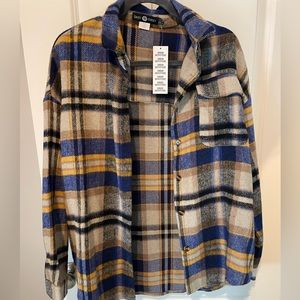 NWT Urban Outfitters Women’s Plaid Shacket, Size:M